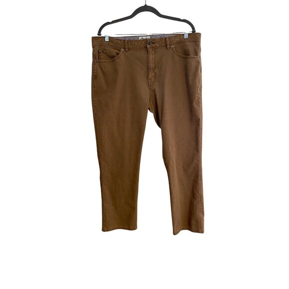 Peter Millar Men's Tan Corduroy Pants Sz 38 Relaxed Fit Casual Office School Y2K - Picture 1 of 10